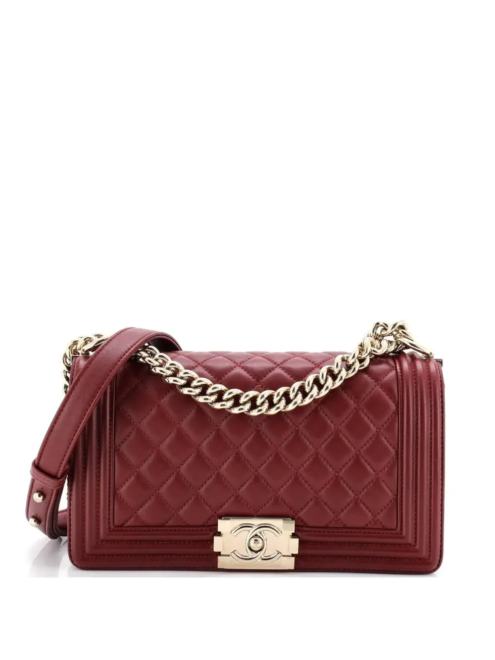 Chanel Boy Flap Bag Quilted Lambskin #357548C43B